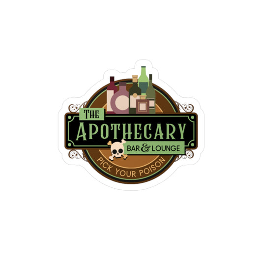 The Apothecary | Kiss-Cut Vinyl Decal